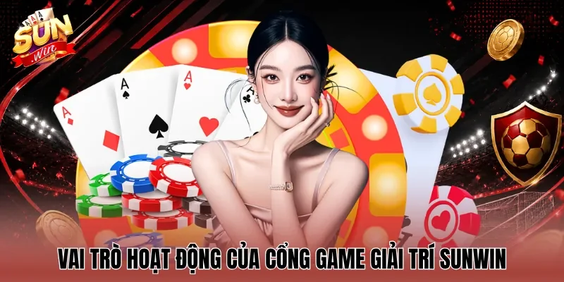 Vai trò hoạt động của cổng game giải trí Sunwin